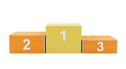 Isolated Podium