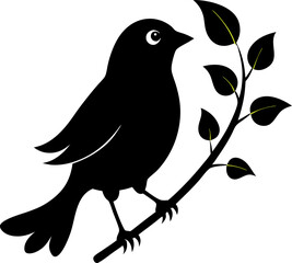 vector illustration of a bird