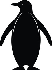 Penguin Vector Illustration &ndash; Arctic Animal Cartoon Design