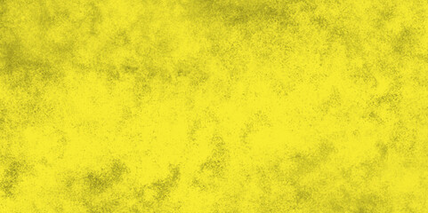 Abstract yellow paper textured background, painted wall in old fashioned yellow closeup, old scary and creepy yellow grunge cement wall.	