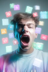 The Quarter Life Crisis A Young Man's Meltdown in the Digital Age Mental Health Struggles with Time Management and Expectations