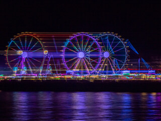 Obraz premium Das dreifache Riesenrad