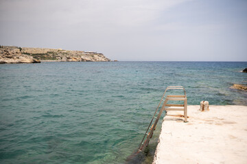 Coastal Swim Spot with Ladder Access