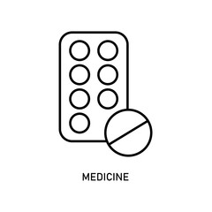 Icon a medicine, isolated against a clean background.