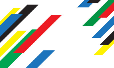 Abstract geometric background with colorful arrows. Eps10 vector