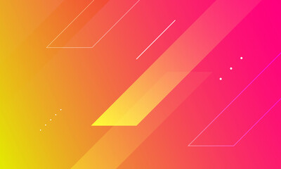 Abstract geometric orange background. Vector illustration
