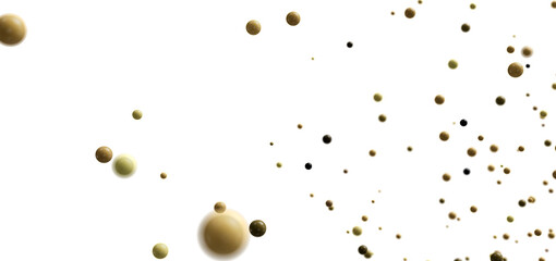 Floating spheres, abstract background image. Perfect for design projects.