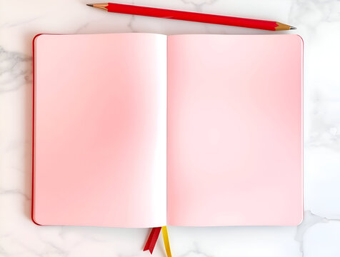 Journal book mockup, customizable journal, space to write anything in journal mockup. - Powered by Adobe