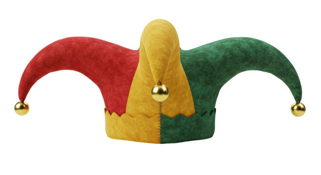 Isolated Jester Hat