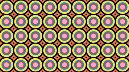 circle motif, circle pattern, symmetrical, circle lines, wall wallpaper, HD