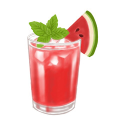 Watermelon juice 