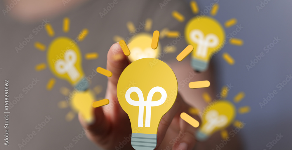 Poster Boost your creativity! Find inspiration for innovation and problem-solving with this image.