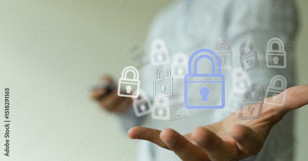 Aufkleber Secure your information with robust cybersecurity measures.  Safeguard data and prevent breaches.