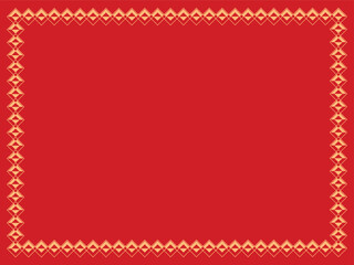 Minimalist China border frame