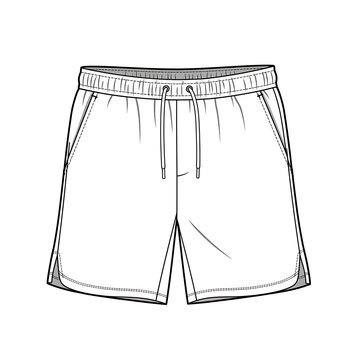 black and white shorts fashion design clip art preview
