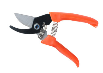 Side view of garden pruners
