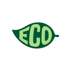 Eco Friendly Leaf Logo Design | Green Sustainability Icon 