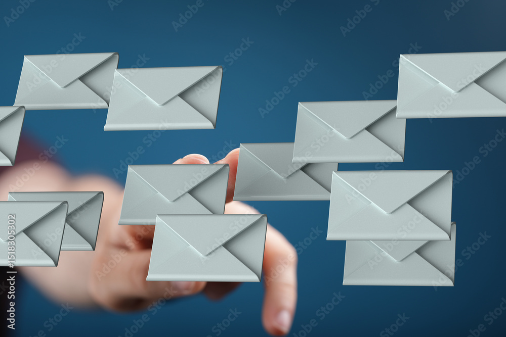 Aufkleber Efficient email management techniques to conquer inbox clutter and boost productivity.