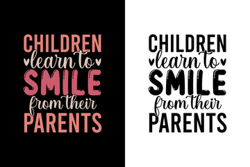 Parent's t shirt design