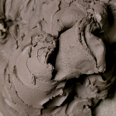 Raw clay texture background