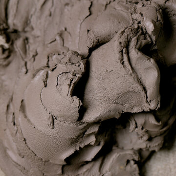 Raw clay texture background