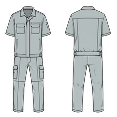Grey Workwear Design