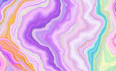 Vibrant rainbow calcite marble with multicolor layered bands and polished finish, ultra high-res and photorealistic. Ideal for design, print, web, decor, video, branding, and product visuals.

