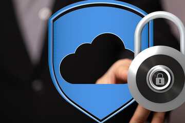 Safeguarding your cloud data with robust security measures.