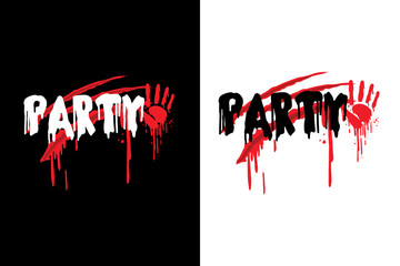 Halloween T shirt design, Horror, Pumpkin