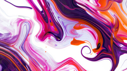 Obraz premium colorful swirls of paint