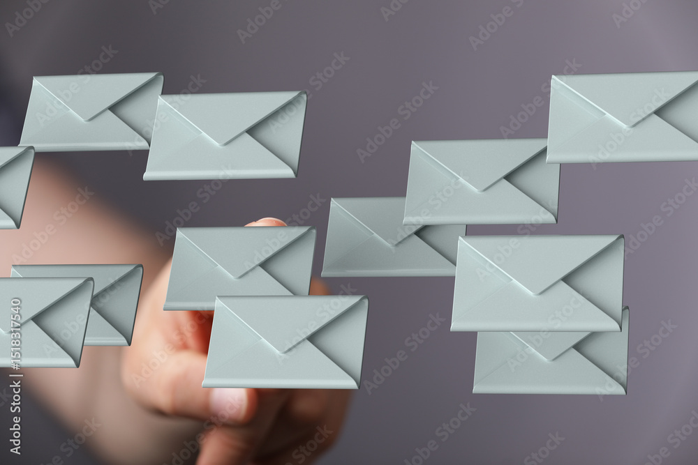 Aufkleber Digital inbox overflowing?  Tips and tricks for efficient email management.