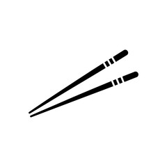 Minimalist Chopsticks: A clean, minimalist vector art illustration of chopsticks, symbolizing Asian cuisine and culture with simple, elegant lines.