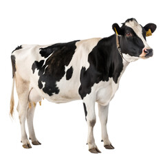 Milk dairy cow isolated on transparent background png