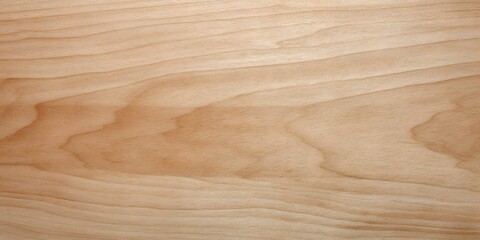 Obraz premium Light Maple Wood Texture Smooth Grain, Soft Surface