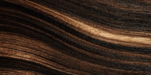 Dark Walnut Wood Grain Texture High-Detail Background Image