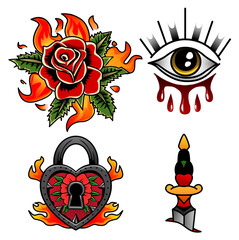 Some illustration of a tattoo traditional style