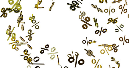 percent sign percentage icon interest rate