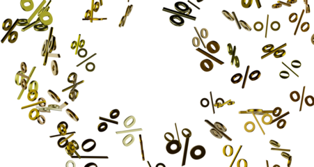 percent sign percentage icon interest rate