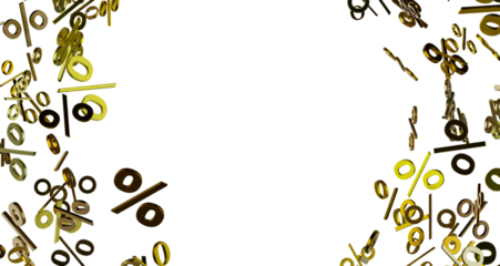 percent sign percentage icon interest rate