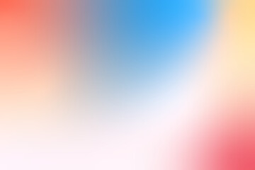 Obraz premium colorful modern fresh gradient background