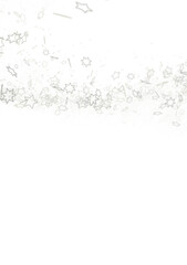 Stardust Christmas Shower: Mesmerizing 3D Illustration Depicting Descending Holiday Star Particles