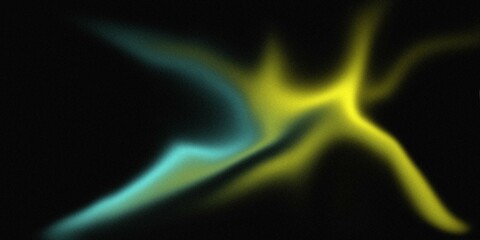 black background with colorful abstract lines. multi-colored gradient background