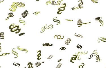 Symbol of Law and Justice 3d