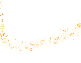 Stardust Christmas Shower: Mesmerizing 3D Illustration Depicting Descending Holiday Star Particles