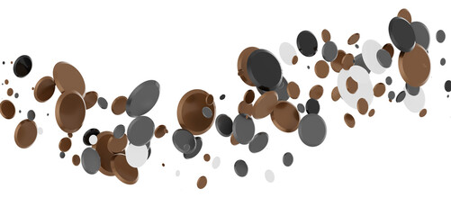  Sky confetti flying in the sky during Pride parade