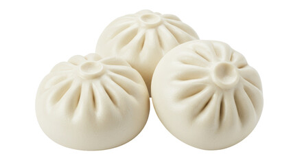 Isolated Steamed Buns