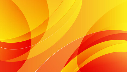 Abstract Orange and Yellow Gradient Background