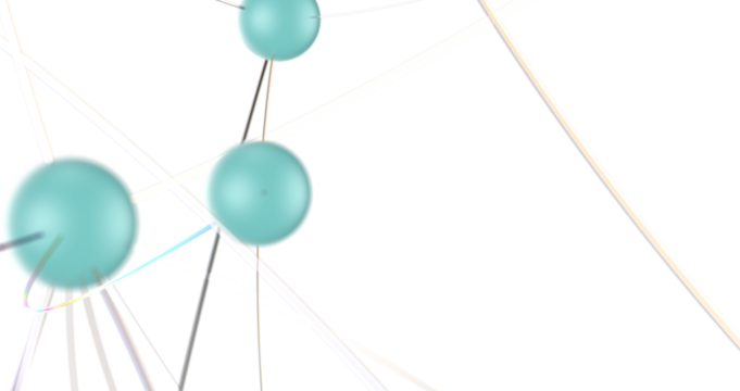 Abstract 3d render, network concept, background