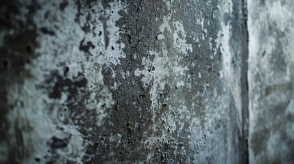 mold growing on wall