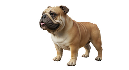 Isolated Bulldog